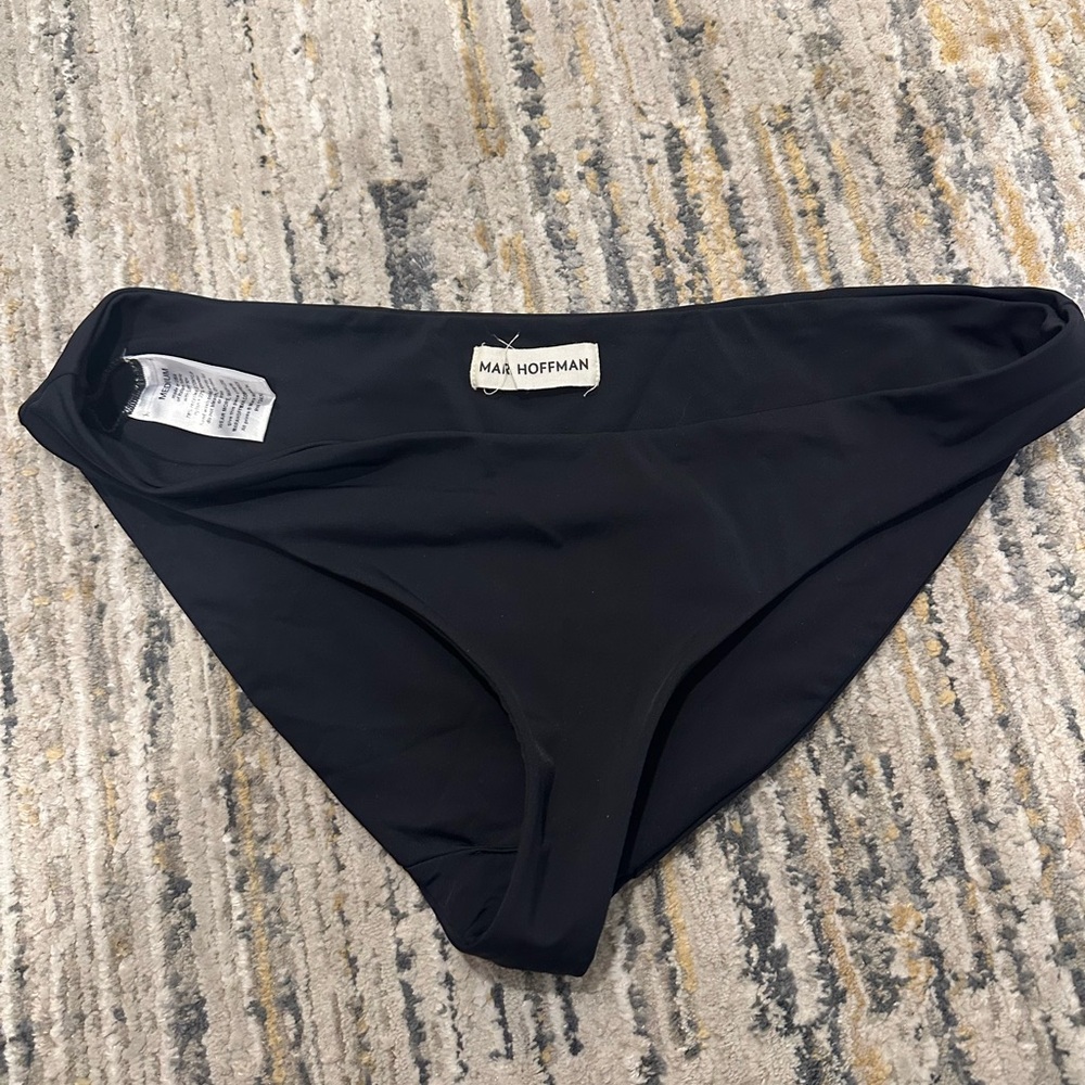 Mara Hoffman Black Classic Bikini Swimwear